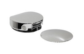 Ванна акриловая Besco Avita A-Line левая 170х75 см с сифоном хром глянцевый белый #WAA-170ALN