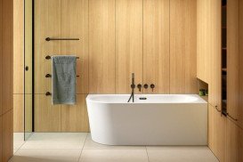 Ванна акриловая Besco Avita A-Line правая 170х75 см с белым сифоном глянцевый белый #WAA-170APBS