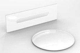 Ванна акриловая Besco Calima 170х74 см с сифоном клик-клак белый глянцевый белый #WAS-170-CBI