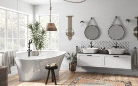 Ванна акриловая Besco Calima 170х74 см с сифоном клик-клак белый глянцевый белый #WAS-170-CBI