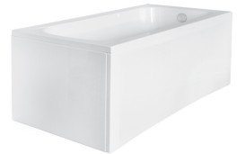Ванна акрилова Besco Continea 140х70 см білий глянсовий #WAC-140-PK