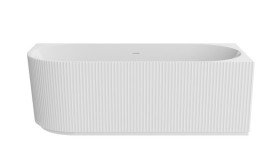 Ванна акриловая Besco Denaya 170х78 см правосторонняя с сифоном клик-клак хром глянцевый белый #WAS-170-DPC