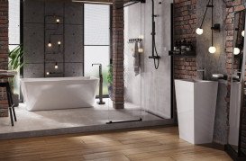 Ванна акриловая Besco Evita 160х80 см с сифоном клик-клак хром глянцевый белый #WAS-160-E