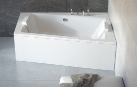 Ванна акрилова Besco Infinity 160х100 см глянцевий білий #WAI-160-NP