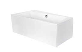 Ванна акрилова Besco Infinity 170х110 см лівостороння глянсовий білий #WAI-170-NL