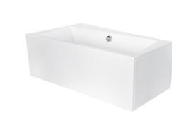 Ванна акрилова Besco Infinity 170х110 см лівостороння глянсовий білий #WAI-170-NL
