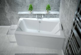 Ванна акрилова Besco Infinity 170х110 см глянцевий білий #WAI-170-NP