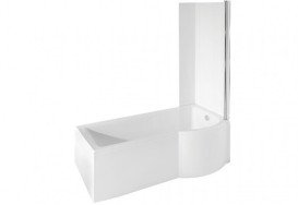 Ванна акрилова Besco Inspiro 150х70 см глянсовий білий #WAI-150-NPR