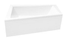 Ванна акрилова Besco Intima 150х85 см лівостороння глянсовий білий #WAIT-150-NL