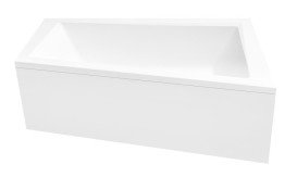 Ванна акрилова Besco Intima 160х90 см правостороння глянсовий білий #WAIT-160-NP