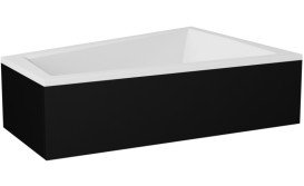 Ванна акриловая Besco Intima Duo 170х125 см правосторонняя глянцевый белый #WAID-170-NP