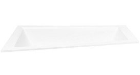 Ванна акрилова Besco Intima Slim 150х85 см лівостороння глянсовий білий #WAIT-150-SL