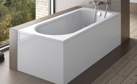 Ванна акрилова Besco Intrica 170х75 см білий глянсовий #WAIN-170-PK