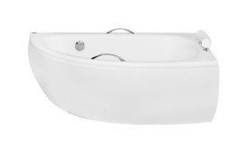 Ванна акриловая Besco Milena 150х70 см правосторонняя глянцевый белый #WAM-150-NP