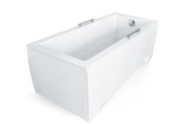 Ванна акрилова Besco Modern 120х70 см білий глянсовий #WAM-120-MO