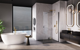 Ванна акриловая Besco Navia 160х80 см с сифоном клик-клак белый глянцевый белый #WAS-160-NBI