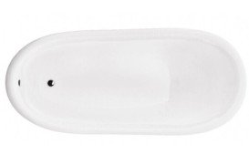 Ванна акриловая Besco Otylia 160х77 см глянцевый белый/белые ножки OT-160-BI-O