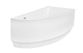 Ванна акрилова Besco Praktika 140х70 см глянцевий білий #WAP-140-NP