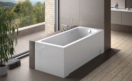 Ванна акриловая Besco Shea 180х80 см глянцевый белый #WAS-180-PK