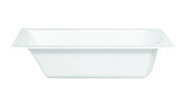 Ванна акриловая Besco Shea Slim 160х70 см глянцевый белый #WAS-160-SL