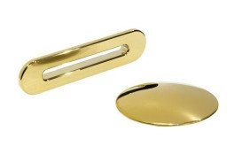 Ванна акриловая Besco Vitae Slim 180х80 см с сифоном Alcaplast золото глянцевый белый #WAV-180-SZ+