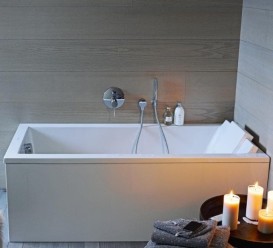 Ванна акриловая Duravit Starck tubs & showers 170х90 см прямоугольная белый 700337000000000