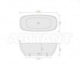Ванна акрилова Galassia Meg11 окремостояча білий 7320