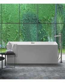 Ванна акрилова Galassia Vasca окремостояча прямокутна білий 8965