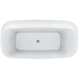 Ванна акриловая Hatria ВТ 03 170x78 см с инсталляцией белый матовый 00Y8AH25