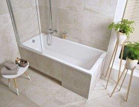 Ванна акрилова Jika Cubito 160х70 см прямокутна білий H2204200000001