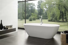 Ванна акриловая Knief Form 190x90x60 см с переливом белый глянцевый 0100-287