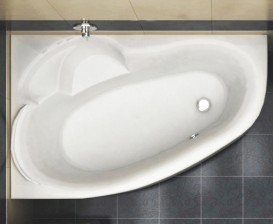 Ванна акрилова Koller Pool Karina 150x100 см кутова ліва KARINA150X100L