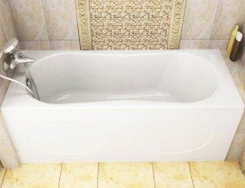 Ванна акриловая Koller Pool Malibu 150x70 см прямоугольная MALIBU150X70