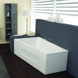 Ванна акриловая Kolpa-san Beatrice-D ассиметричная угловая правая  белый 170х110 см 771050