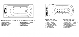 Ванна акриловая Kolpa San Betty 180х80 см/О с комбинированной (воздух+вода) массажной системой и панелью белый 513820