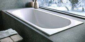 Ванна акрилова Kolpa San Betty E2 170х80 см прямокутна вбудована білий 705320