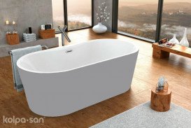 Ванна акрилова Kolpa San Comodo-FS 185x90 см білий/сірий 922910