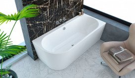 Ванна акрилова Kolpa San Dream SP-L 170x75 см кутова ліва білий 518030