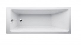 Ванна акриловая Laufen Pro 170х70 см встраиваемая с LED-подсветкой прямоугольная белый H2309510006151