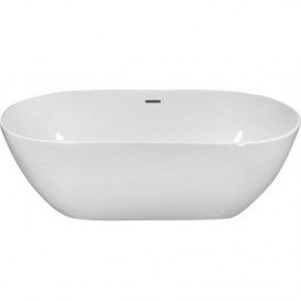Ванна акриловая отдельно стоящая Ravak Freedom Q 169х80 овальная белая XC00100022
