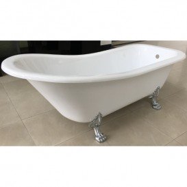 Ванна акрилова окремо стояча Volle 176x73 на левових лапах білий 12-22-706