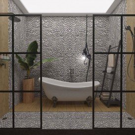 Ванна акрилова окремо стояча Volle 176x73 на левових лапах білий 12-22-706