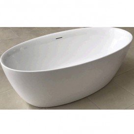 Ванна акрилова окремостояча Volle 170х82 з лицьовою панеллю і сифоном cliсk-claсk біла 12-22-810