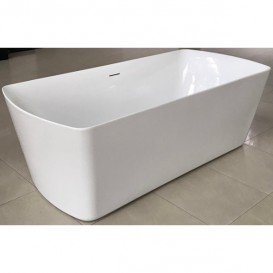 Ванна акрилова окремостояча Volle 180х85 з лицьовою панеллю і сифоном cliсk-claсk біла 12-22-804