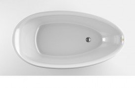 Ванна акриловая овальная Jacuzzi коллекция Desire V 185x95x64 9443814А двухместная