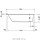 Ванна акриловая прямоугольная Duravit коллекция Starck 3 170х75х48 L 700003000000000