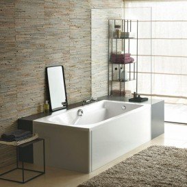 Ванна акрилова прямокутна Kolo Comfort Plus 160х80х44 з ніжками і ручками XWP1461000