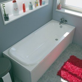 Ванна акриловая прямоугольная Kolo Sensa 150х70х39 белая XWP355000N