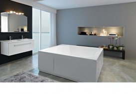 Ванна акрилова прямокутна Kolpa-san колекція Samson 180x160х49