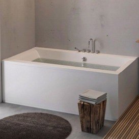 Ванна акрилова прямокутна PoolSpa колекція Windsor 190х85 з рамою білий PWPNN10ZS000000